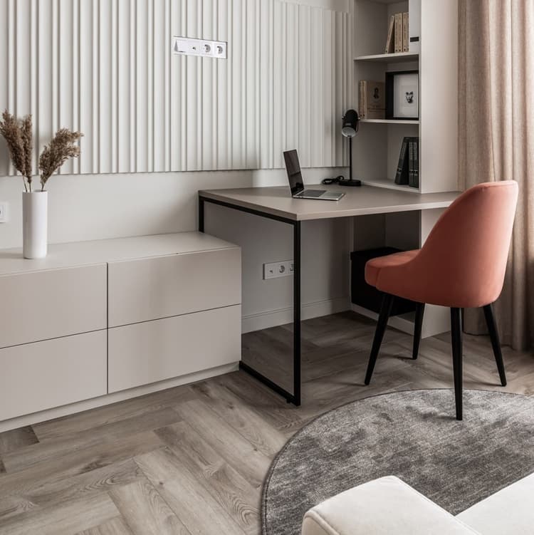 SPC ламинат Alpine floor в Московском проекте